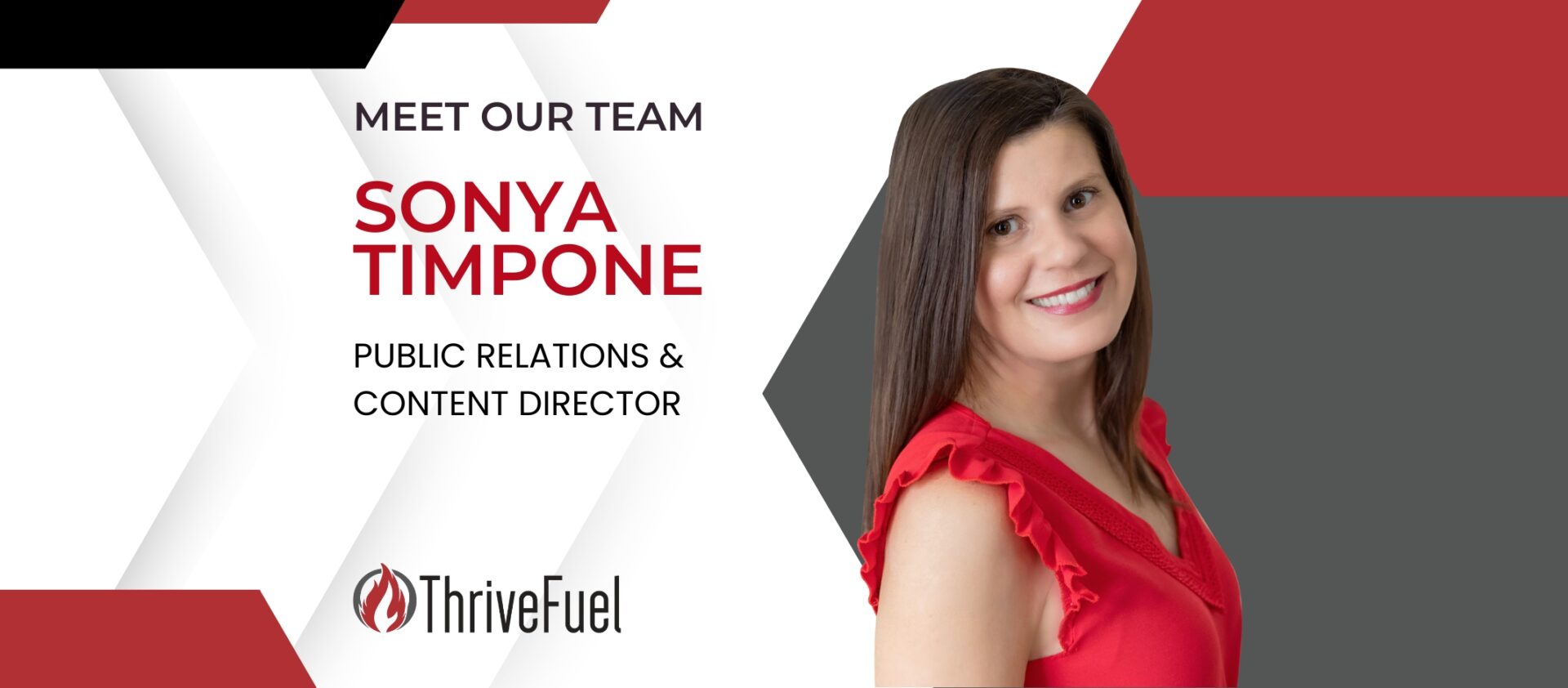 Sonya Timpone joins the ThriveFuel!