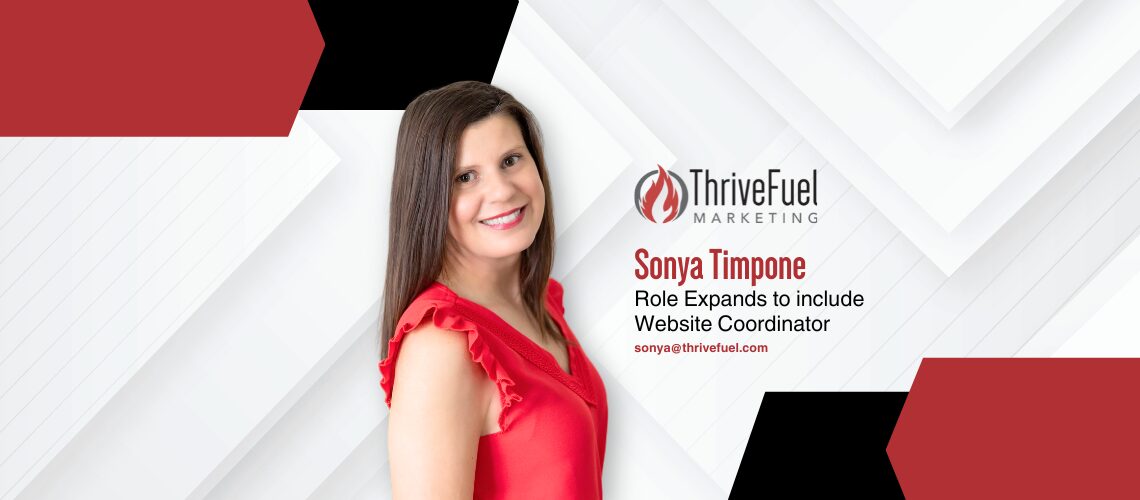 Sonya Timpone Expands Role to Include Website Coordinator at ThriveFuel Marketing