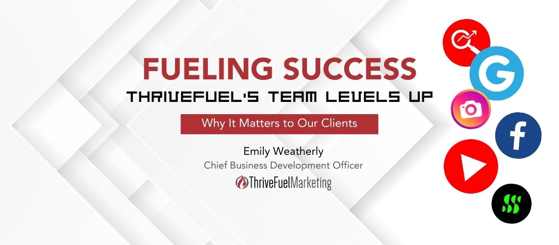 The ThriveFuel Team Levels Up: How Our Certifications Benefit You!