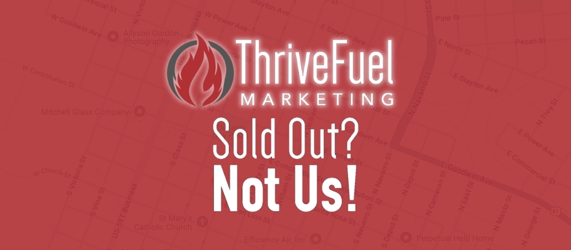 Breaking News: ThriveFuel Stands Strong as Only Texas Based Full-Service Marketing Agency in the Victoria Area